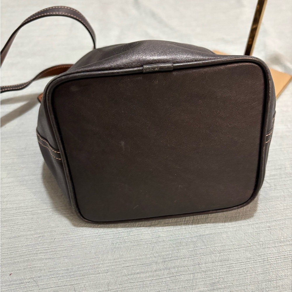 Coach Legacy Black Leather Drawstring Shoulder Bag Vintage Small - Picture 6 of 16